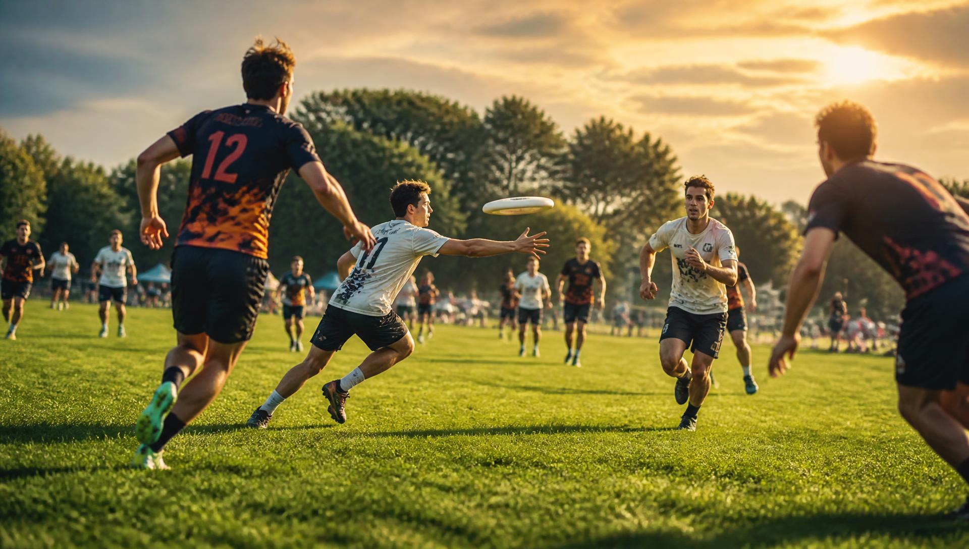 Squadre in campo durante un torneo sportivo
